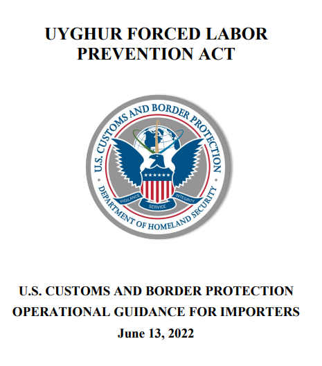 Uyghur Forced Labor Prevention Act